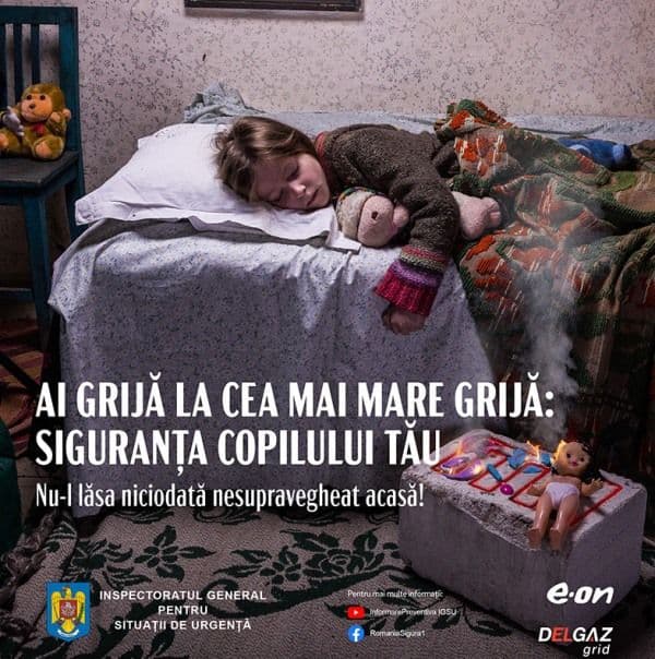 Nu lăsa niciodată copilul nesupravegheat în casă! Șase copii au decedat, iar 32 au fost răniți în incendii de locuințe