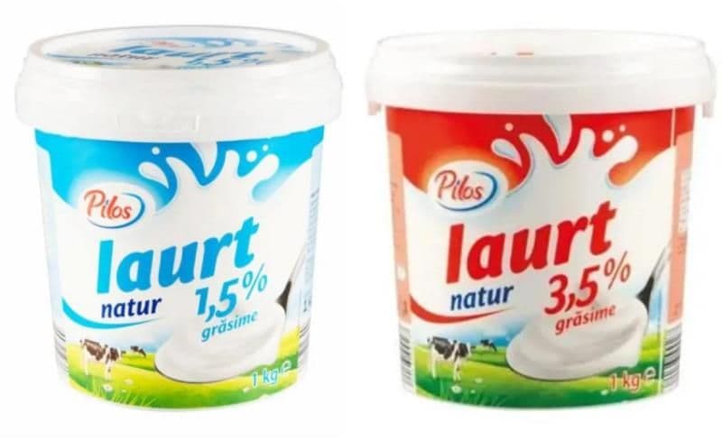 Lidl retrage din magazine două sortimente de iaurt care ar putea fi contaminate cu plastic