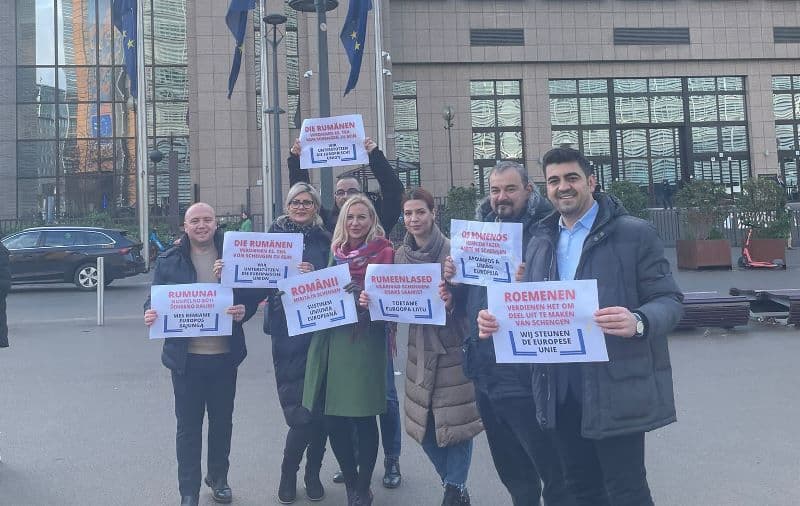Botoșănenii reprezentați la acțiunea de mobilizare pentru aderarea României la spațiul Schengen de consilierul local PSD Dana Lăzăruc
