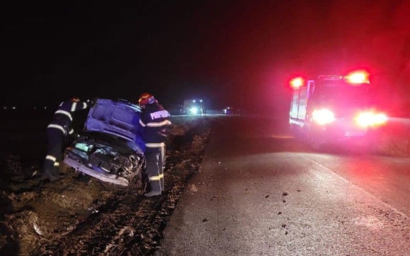 Băut și fără permis un tânăr din Mileanca a provocat un accident rutier