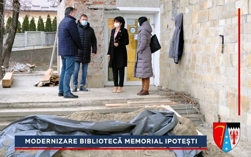 Modernizari la Biblioteca Memorialului Ipotesti (1)