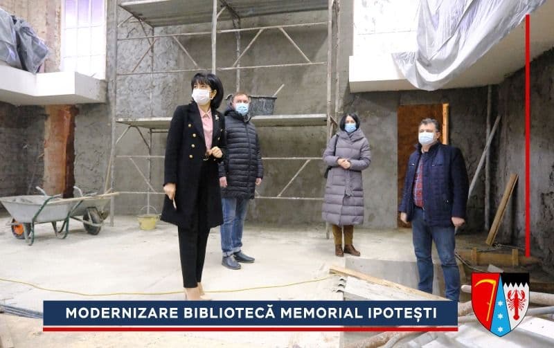 Modernizari la Biblioteca Memorialului Ipotesti (3)