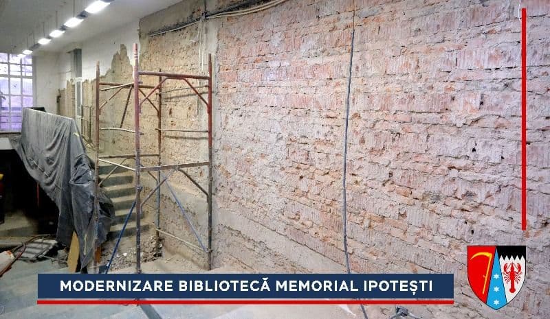 Modernizari la Biblioteca Memorialului Ipotesti (4)