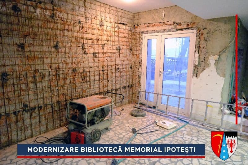 Modernizari la Biblioteca Memorialului Ipotesti (9)