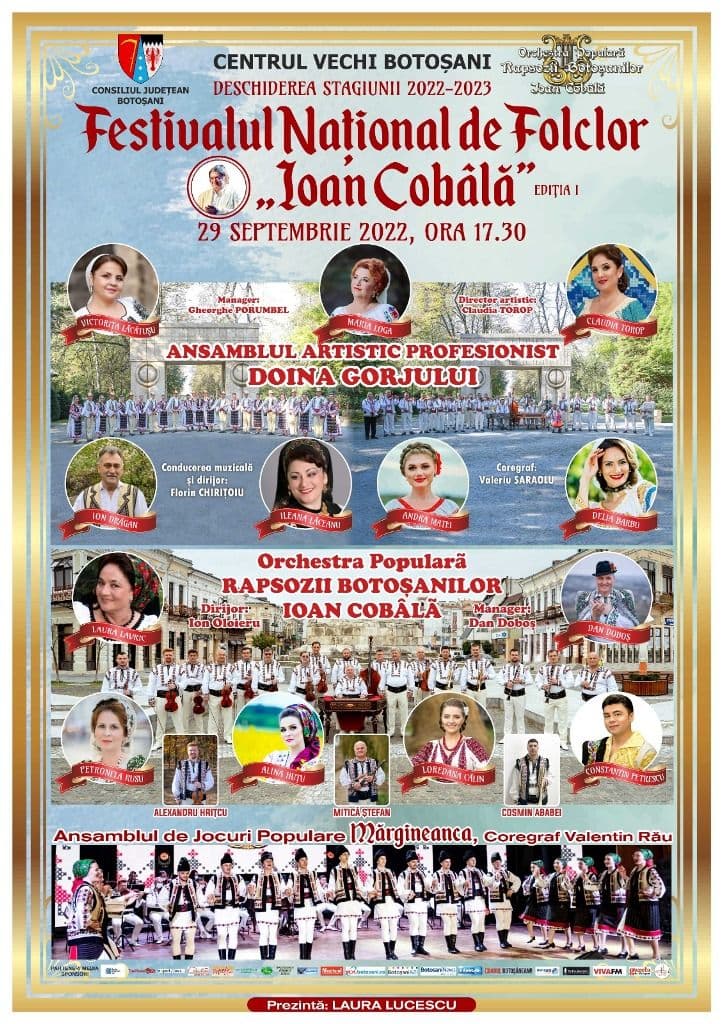 Festivalul National de Folclor - Ioan Cobala - 29 septembrie