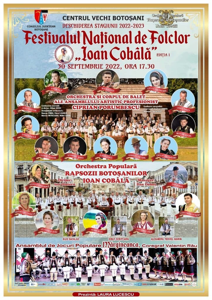 Festivalul National de Folclor - Ioan Cobala - 30 septembrie