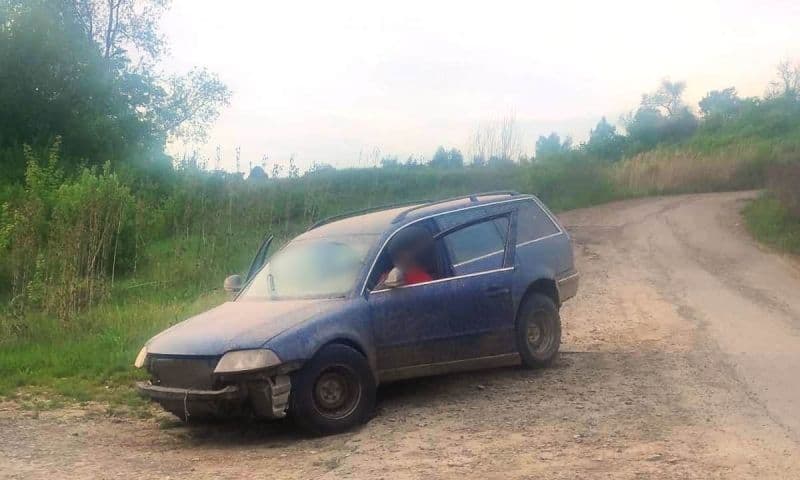 Autoturism cu numere false, depistat în trafic2