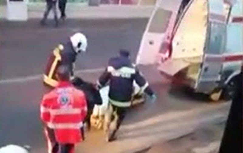 Adolescent călcat de tren în Vatra Dornei. Acesta are piciorul amputat