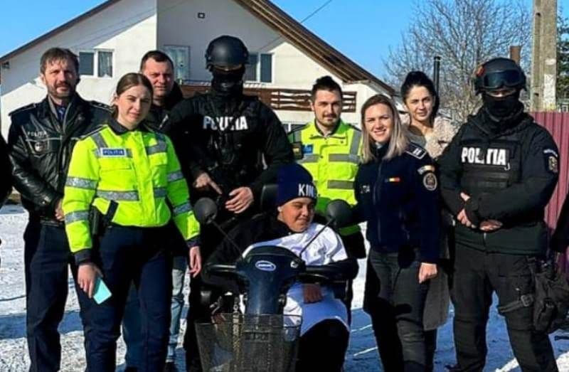 Comunicat IPJ Botoșani: Raul are 14 ani și este noul nostru prieten! - FOTO