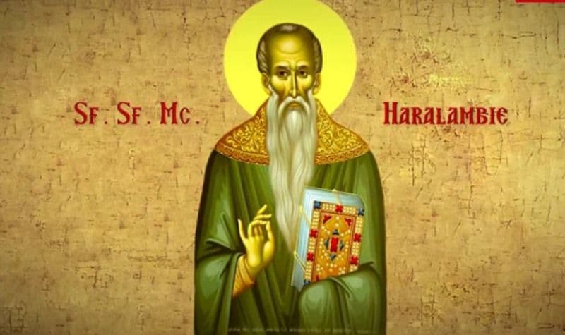 Calendar ortodox 10 februarie - Sfântul Mucenic Haralambie. Obiceiuri și tradiții ce se respectă de Sfântul Haralambie