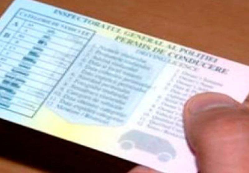 Șofer fără permis prins de polițiști pe o stradă din Dorohoi
