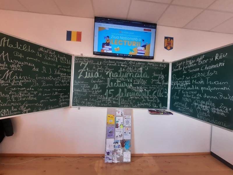 Cartea - călătorie prin suflete, gânduri și frumuseți la Școala Gimnazială Cornerstone - FOTO