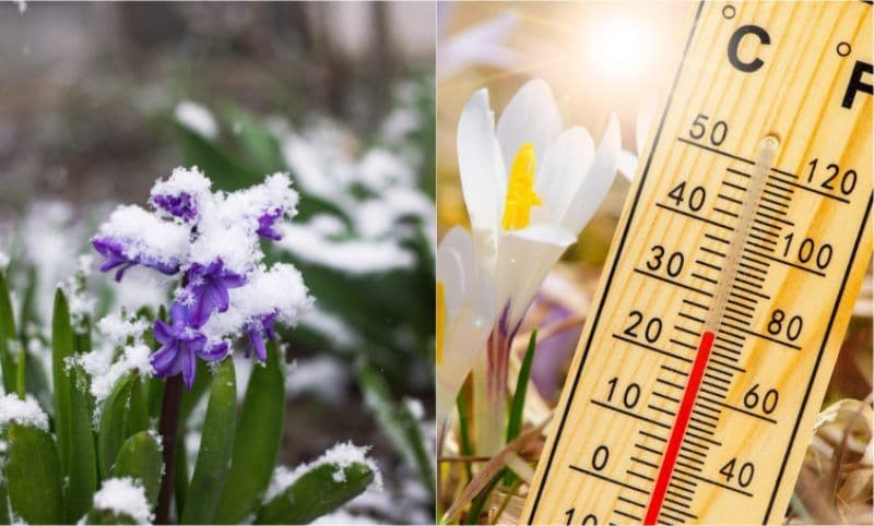 ANM, prognoza meteo: În ce zone vine primăvara şi unde sunt aşteptate ploi, lapoviţă şi ninsoare