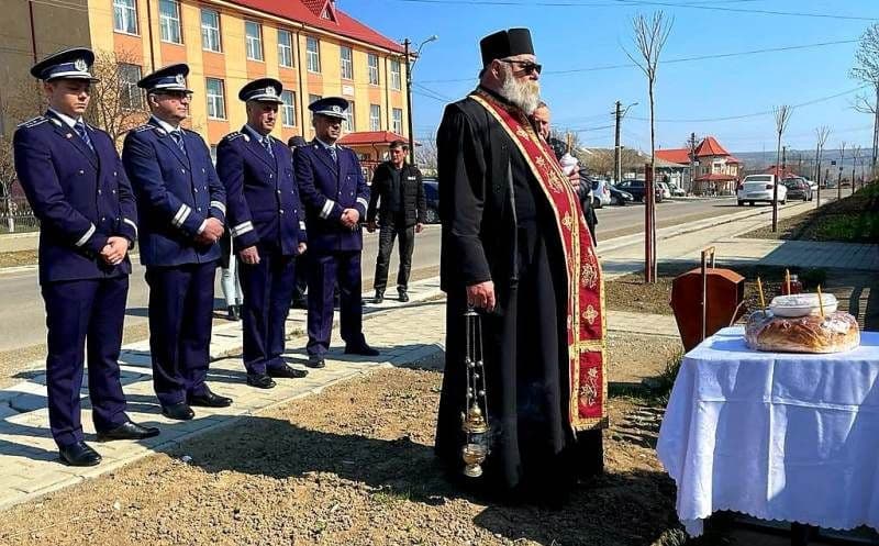 Omagiu adus unui polițist căzut la datorie - FOTO