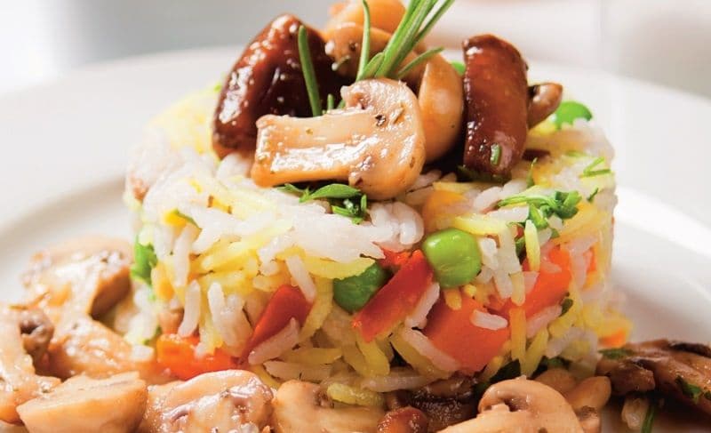 Pilaf cu ciuperci