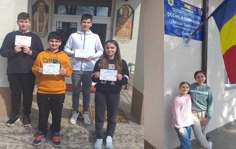 Rezultate deosebite și calificare la etapa națională obținute de elevii Școlii Gimnaziale „Mihail Sadoveanu” Dumbrăvița, la Olimpiada de religie ortod