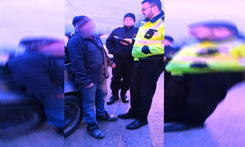 Pericol pe şosele, depistat la volan pe raza localității de frontieră Pomârla