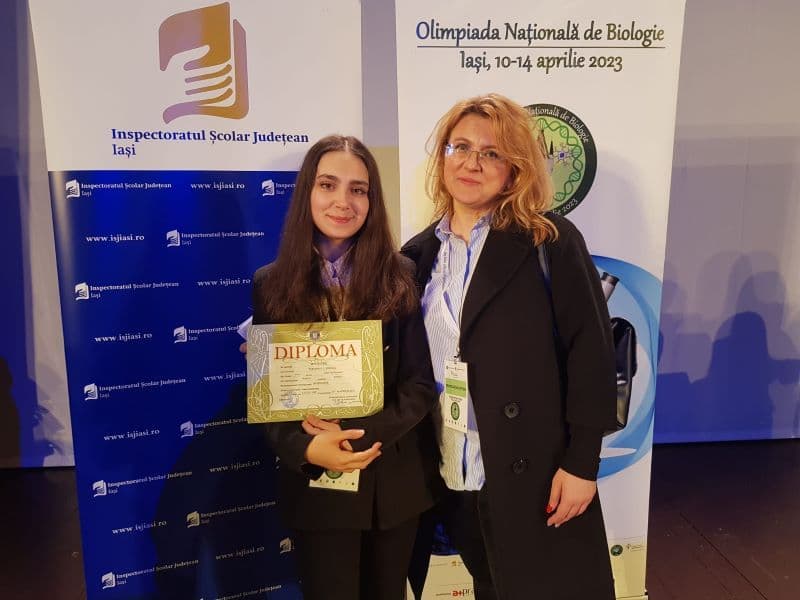 Succes al elevilor de la Liceul „Regina Maria” la Olimpiada Națională de Biologie - FOTO