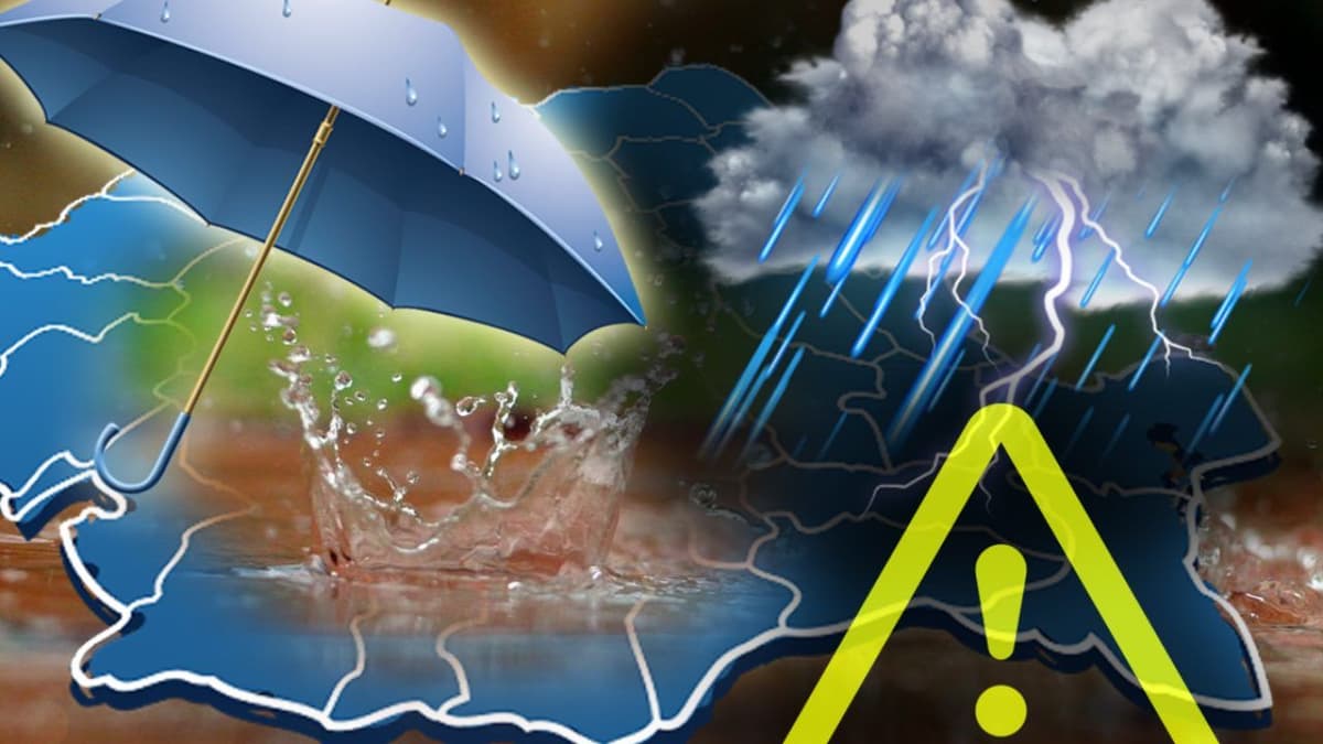 Noi avertizări de vreme rea de la ANM. Când scăpăm de ploi şi frig