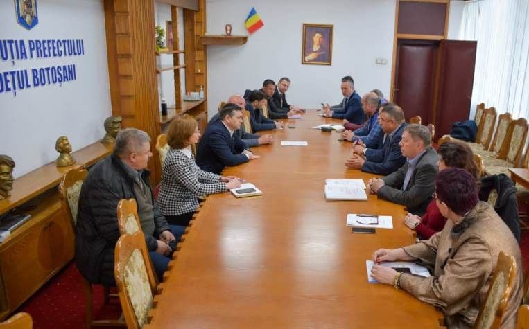 Ședință de urgență după apariția unui caz de Pestă Porcină Africană în comuna Mileanca - FOTO