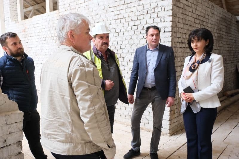 Lucrări de consolidare la structura clădirii Muzeului - FOTO