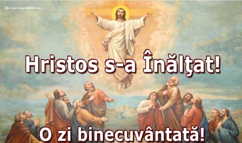 25 mai, sărbătoare cu cruce roşie de Înălţarea Domnului