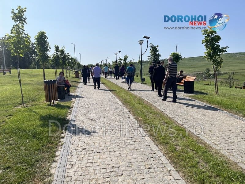 Parcul Polonic de la marginea municipiului Dorohoi a fost inaugurat de autoritățile locale - FOTO