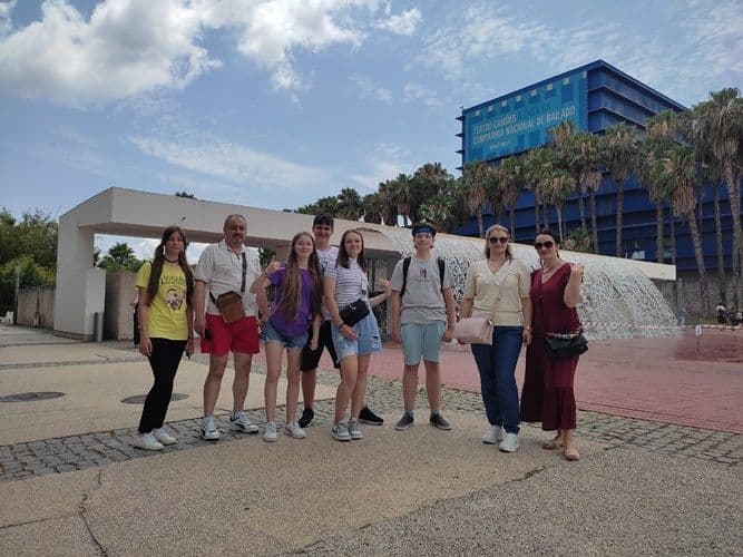 Elevi și profesori de la Școala „Sfântul Apostol Andrei” din Smârdan au participat la o activitate transnațională în Portugalia - FOTO
