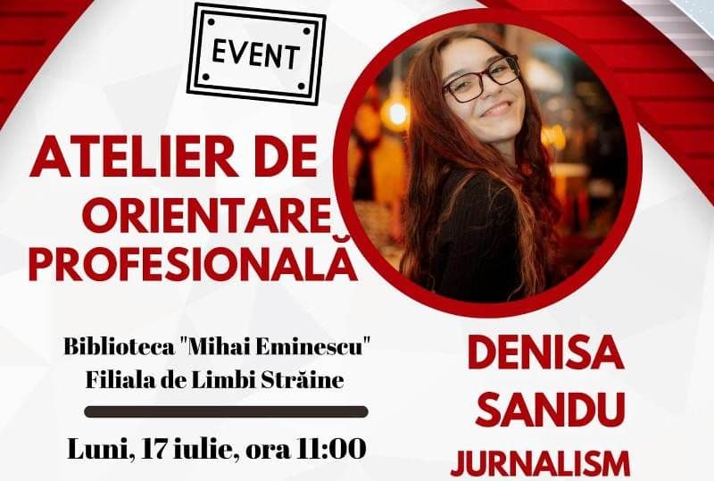 Ateliere de orientare profesională la Bibliotecă - FOTO