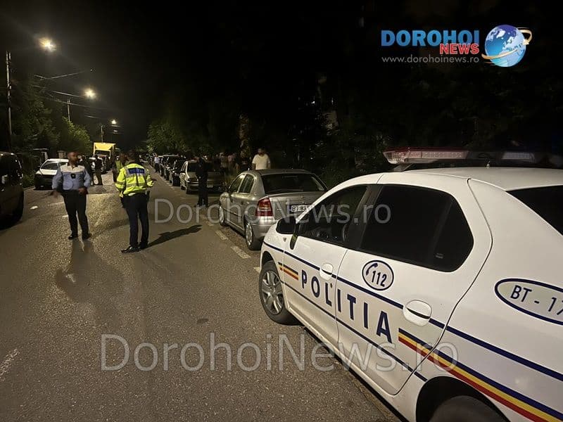 Accident la Dorohoi! Copil lovit de o mașină pe strada Calea Plevnei - FOTO