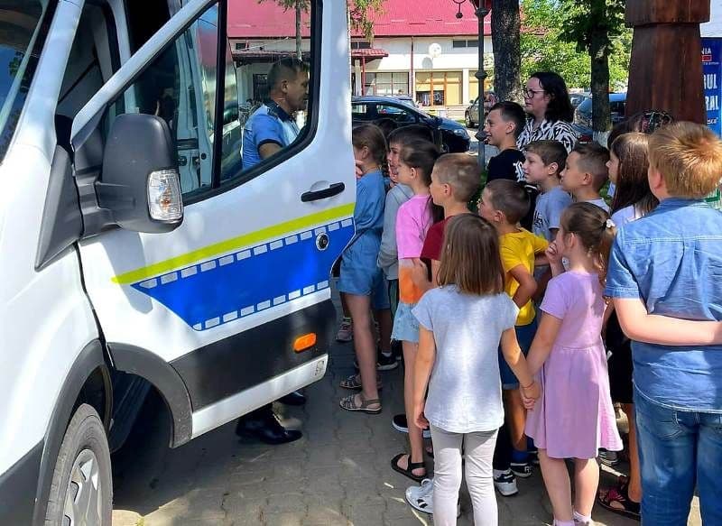 Zile de vară alături de polițiști - FOTO