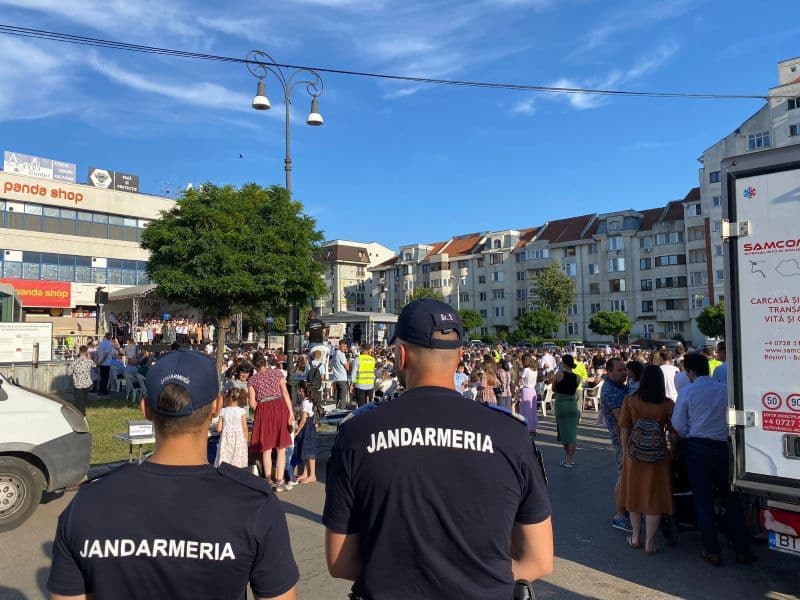 Jandarmii botoșăneni vor acționa cu efective mărite în acest week-end