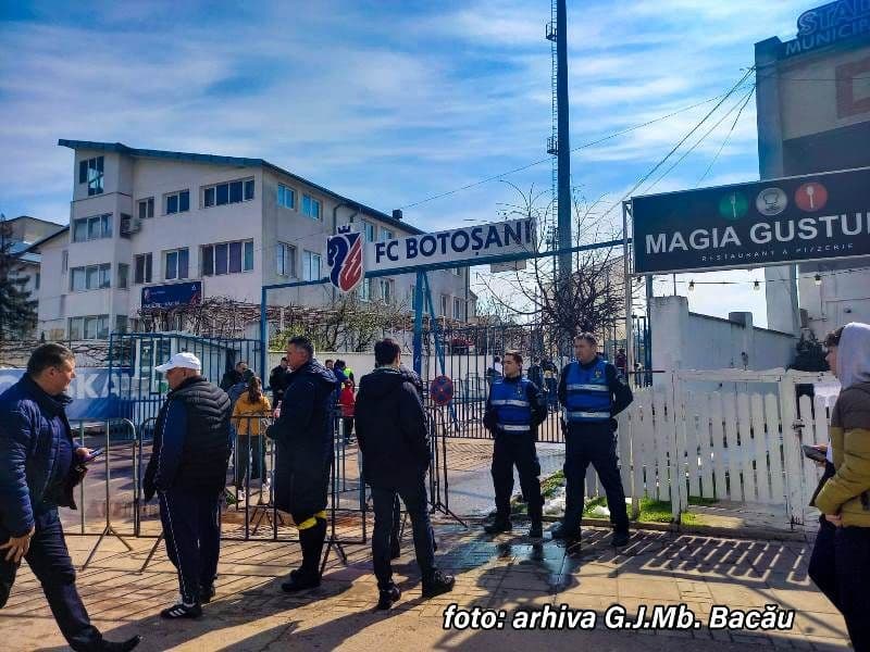 Măsuri de ordine publică la meciul de fotbal dintre F.C. Botoșani și U Craiova 1948 