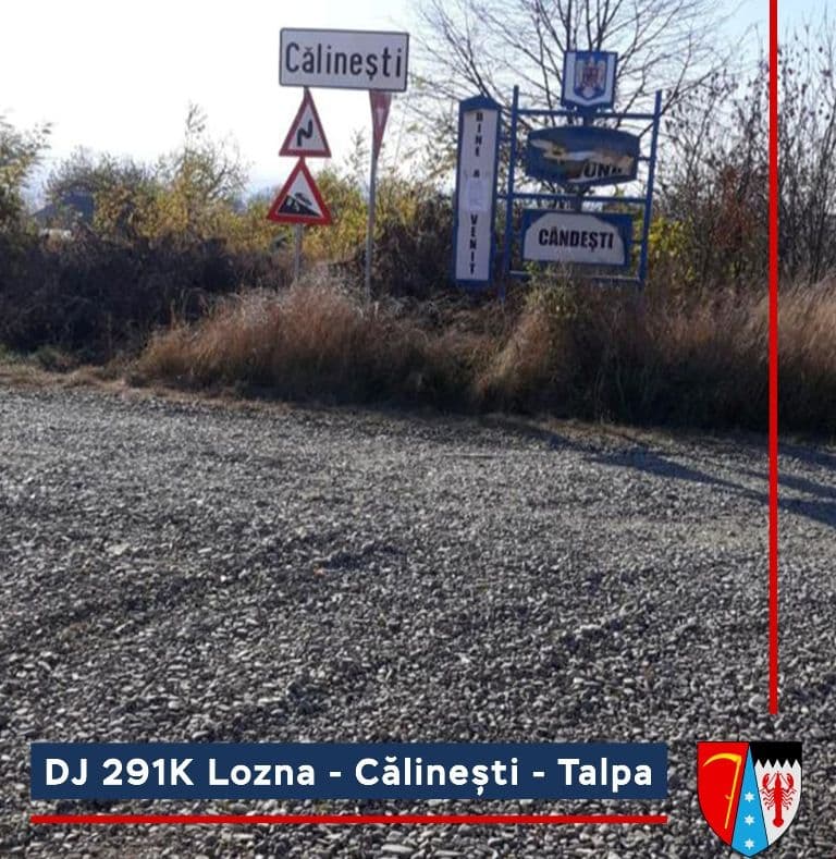 Constructori botoșăneni pentru modernizarea Drumului Județean Lozna – Călinești – DN29C – Talpa  