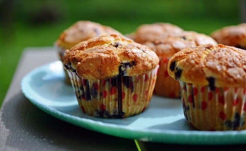 Brioșe cu afine
