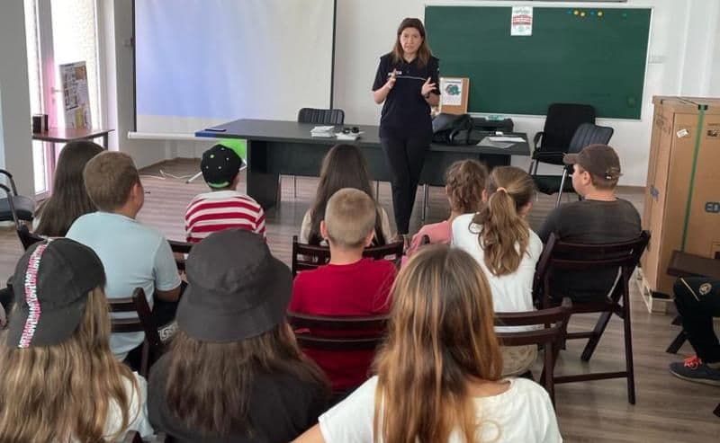 Zile de vară alături de polițiștii botoșăneni - FOTO