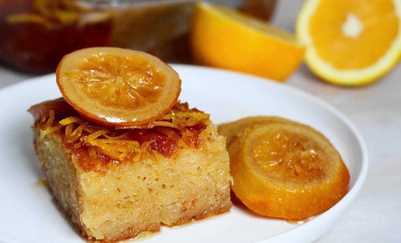 Portokalopita, celebra prăjitură grecească