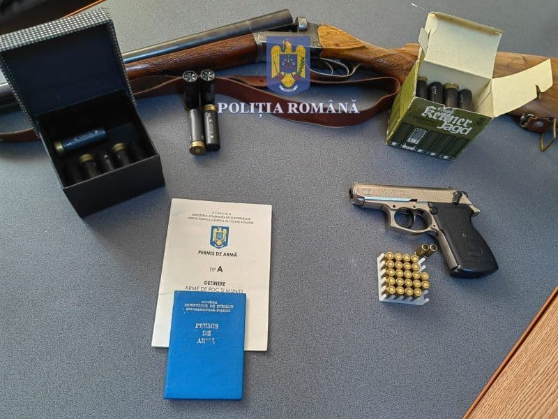 Permisele de port armă ale unor botoșăneni au fost anulate pentru nerespectarea legislației