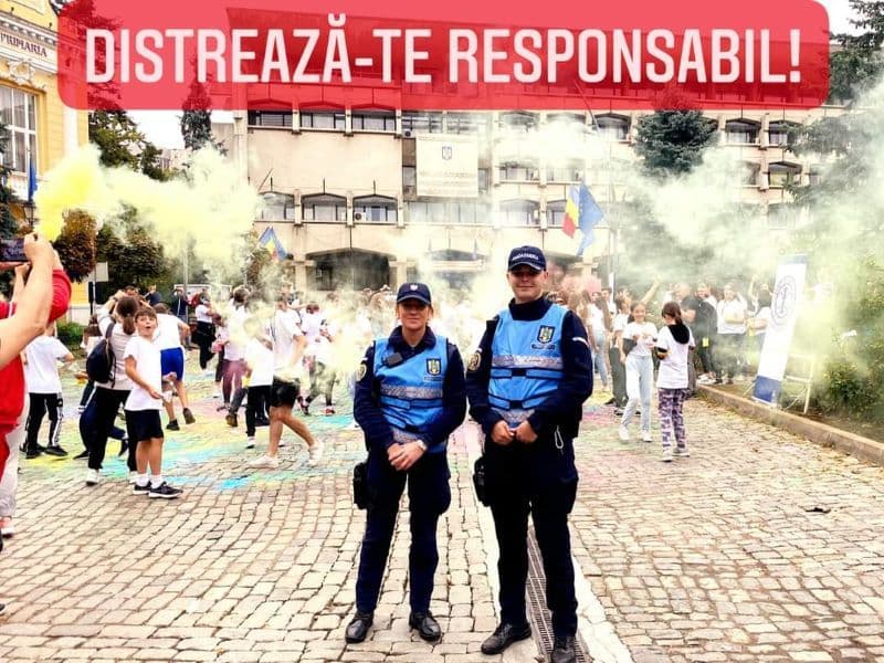 Îndemn al jandarmilor botoșăneni: „Distrează-te responsabil!”