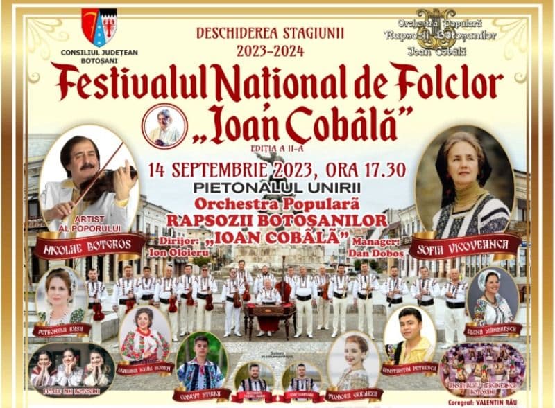 Festival Național de Folclor în memoria lui Ioan Cobâlă