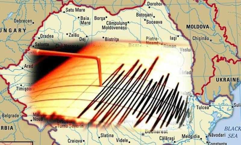 Cutremur cu magnitudinea 3,9 în România! Unde s-a produs seismul