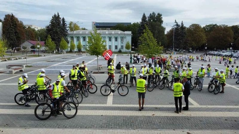 Un grup de 25 de bicicliști din Republica Moldova a parcurs traseul Ungheni-Dorohoi în cadrul Săptămânii Europene a Mobilității – FOTO