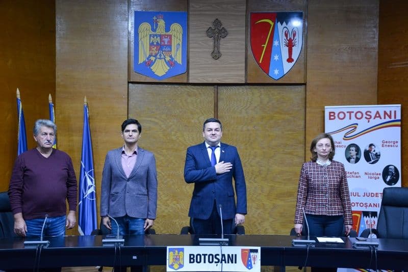Vizită de lucru a unei delegații din Republica Moldova la Prefectura Botoșani - FOTO