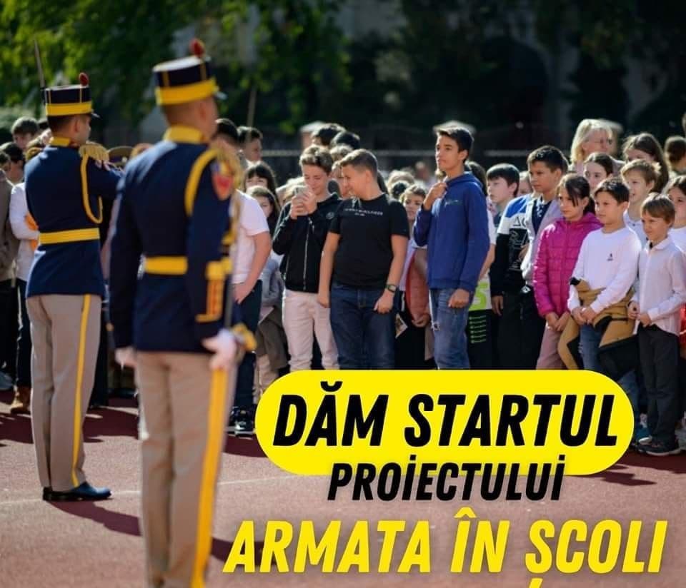 Centrul Militar Județean Botoșani va da startul proiectului „Ziua Armatei României în școli”