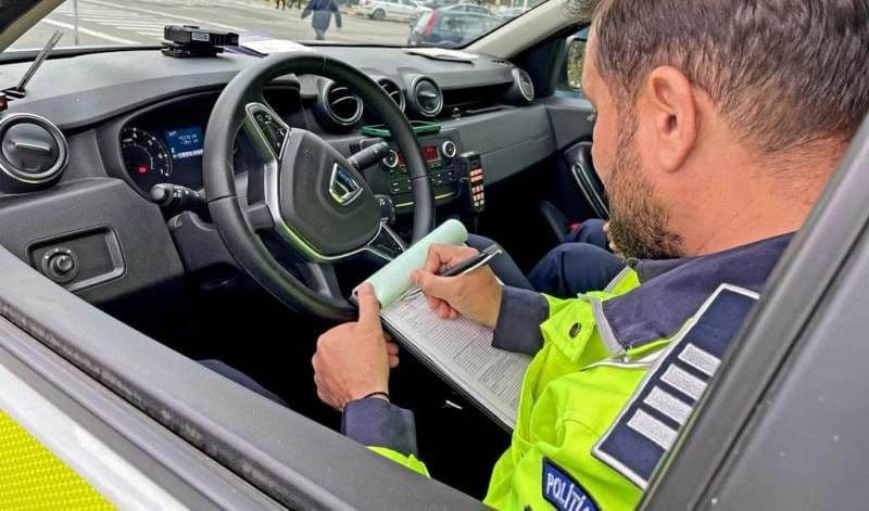 Încă un „pirat” auto sancționat de polițiștii botoșăneni