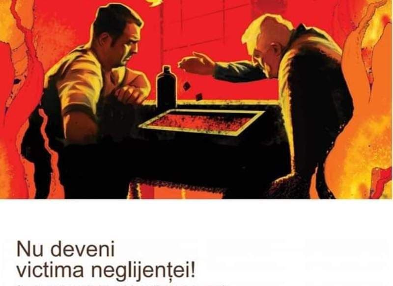 Curățați coșurile de fum! O casă din Mlenăuți, la un pas de a fi mistuită de flăcări