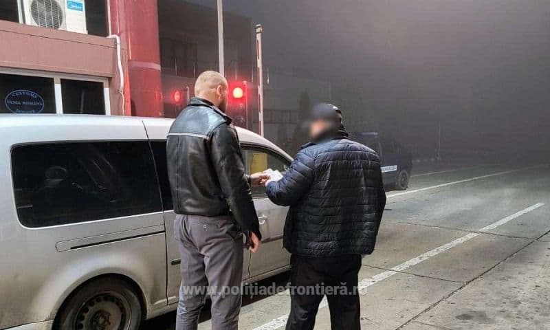Botoșănean oprit de poliţiştii de frontieră pentru un control de rutină, depistat băut la volan