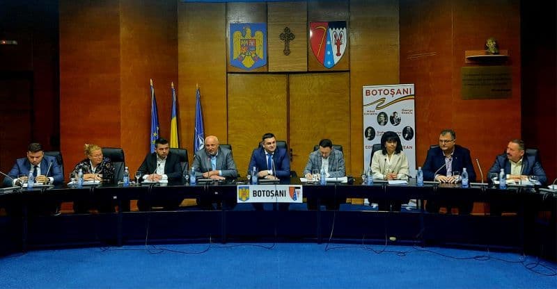 Vizită de lucru a ministrului Mediului, Apelor și Pădurilor, Mircea Fechet, în județul Botoșani