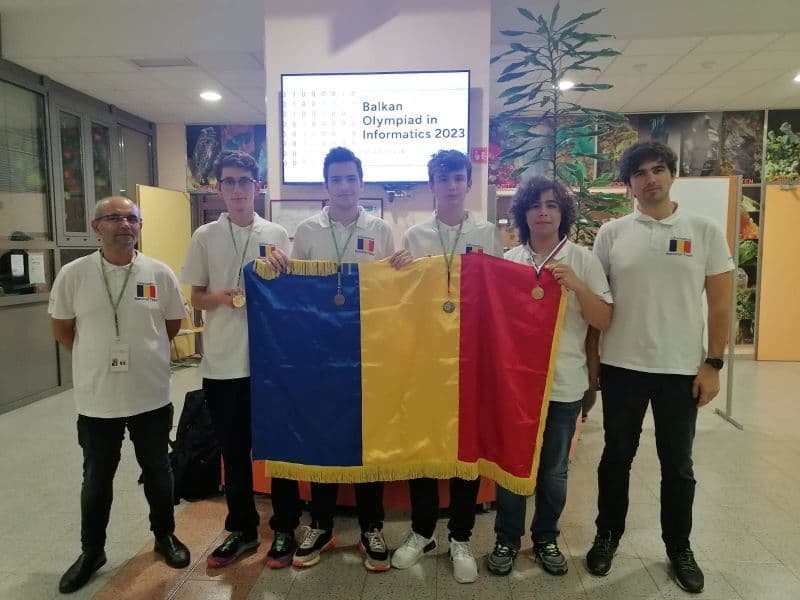România a obținut locul I la Olimpiada Balcanică de Informatică sub coordonarea profesorului botoșănean Adrian Panaete