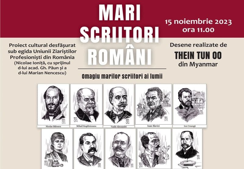 „Omagiu marilor scriitori ai lumii” la Memorialul Ipotești